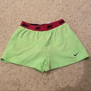 Lime Green Nike shorts